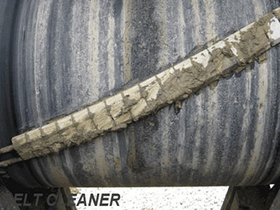 Ceramic belt sweeper