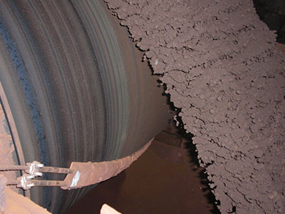 Ceramic belt sweeper